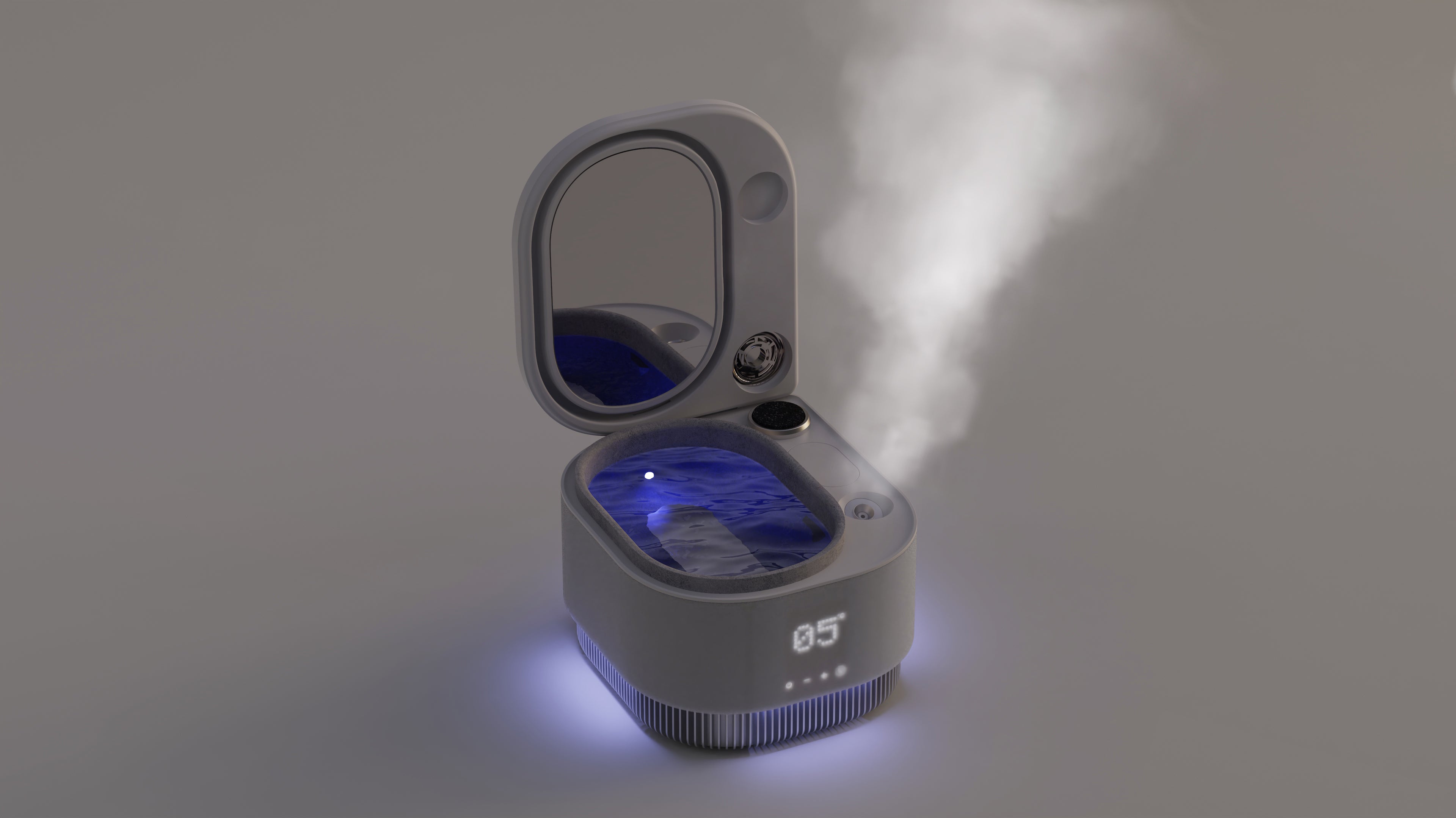 steam coming out of the Frosteam